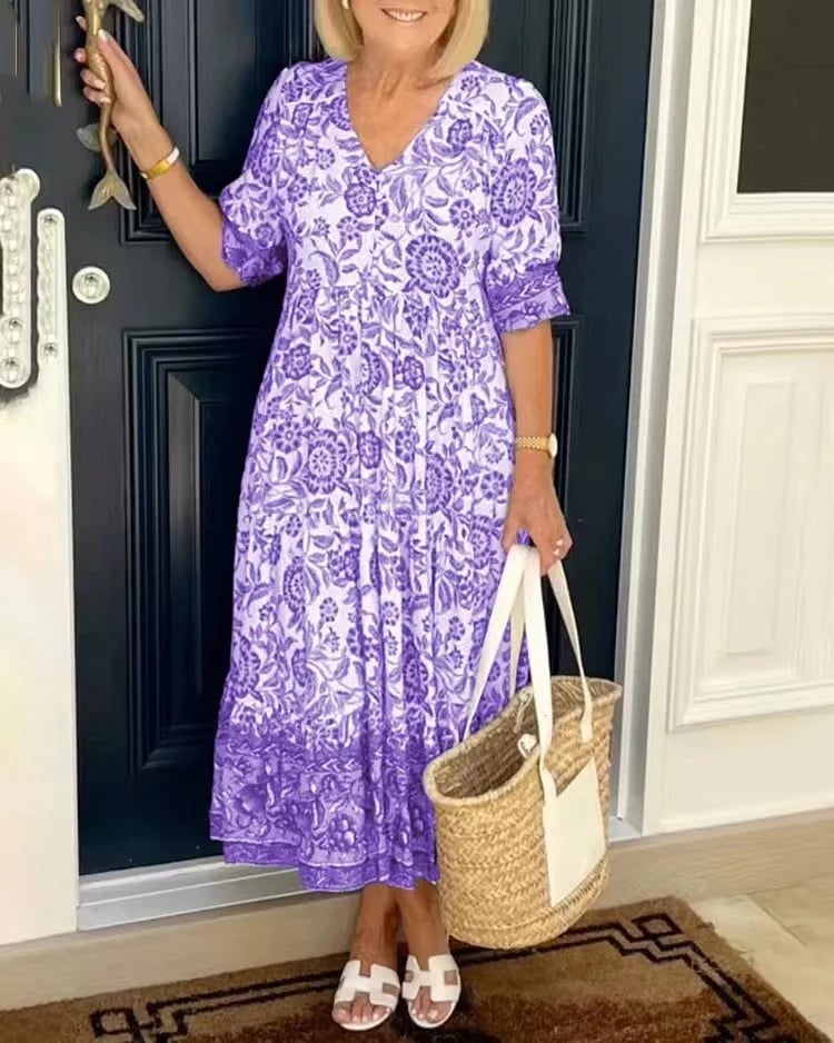 Dianna | Graceful Floral Maxi