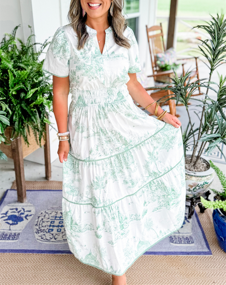 Elize | Classic Toile Maxi