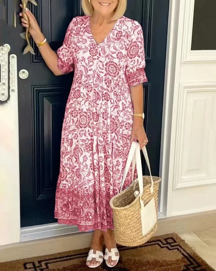 Dianna | Graceful Floral Maxi