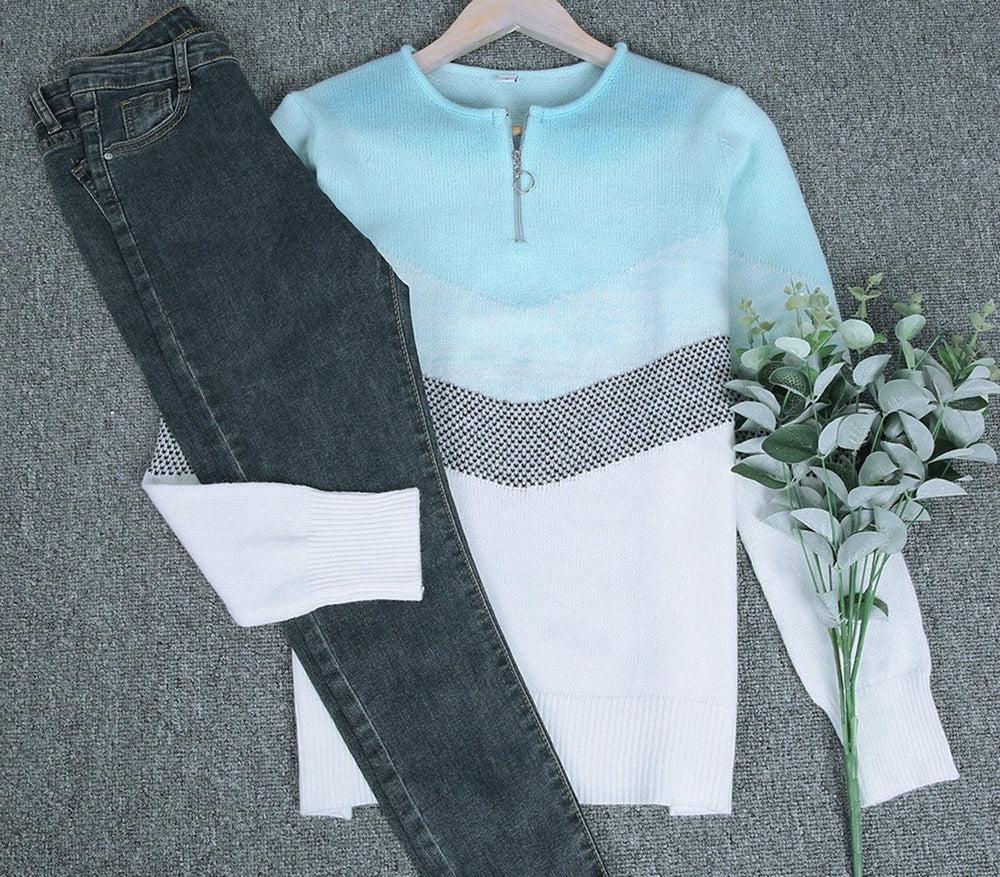 Suzie | Cosy Zip Pullover