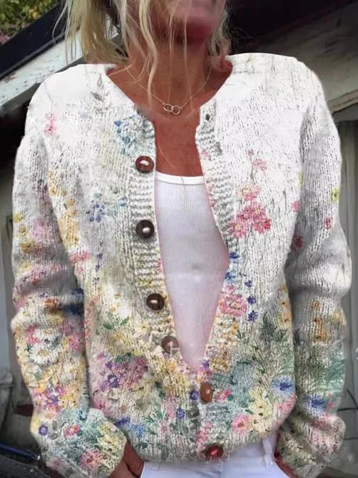 Liezel | Luxe Floral Cardigan