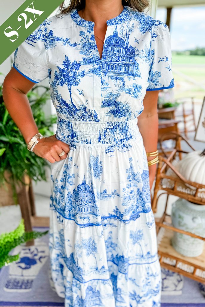Elize | Classic Toile Maxi