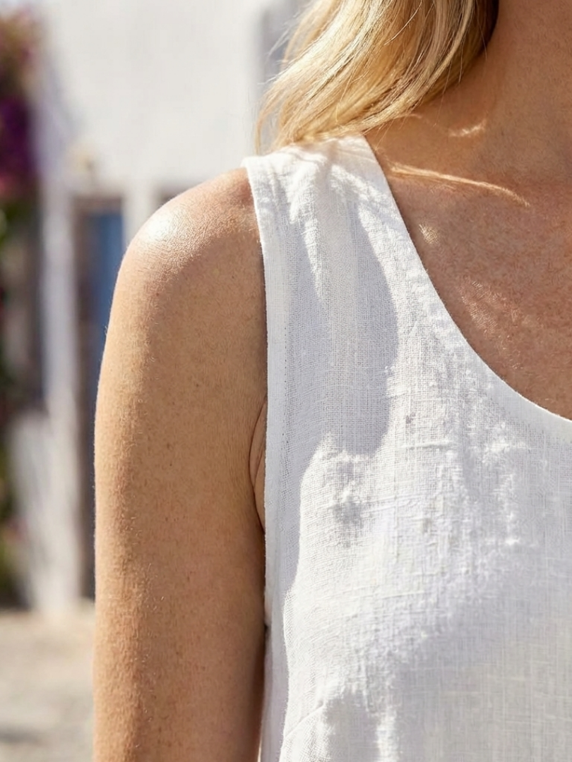 Ismene | Sleeveless Midi Dress