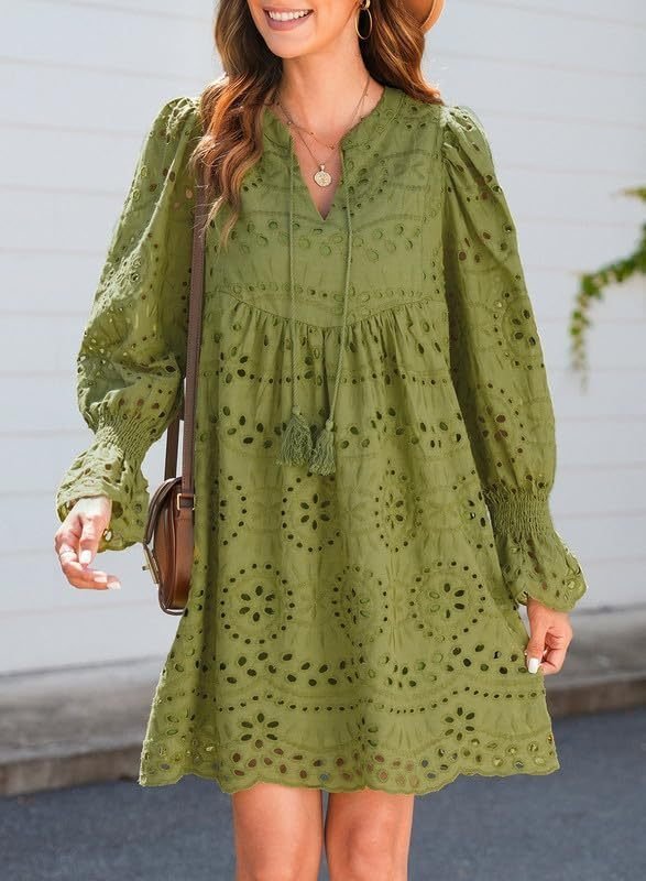 Carmela | Lace Ruffle Mini