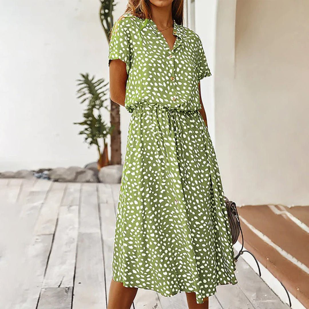 Sabrina | Graceful Floral Dress