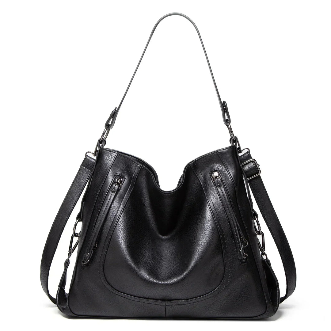 Evening Glow | Luxe Leather Bag