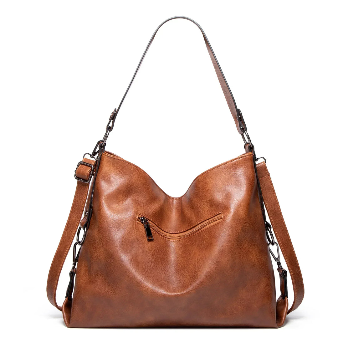 Evening Glow | Luxe Leather Bag