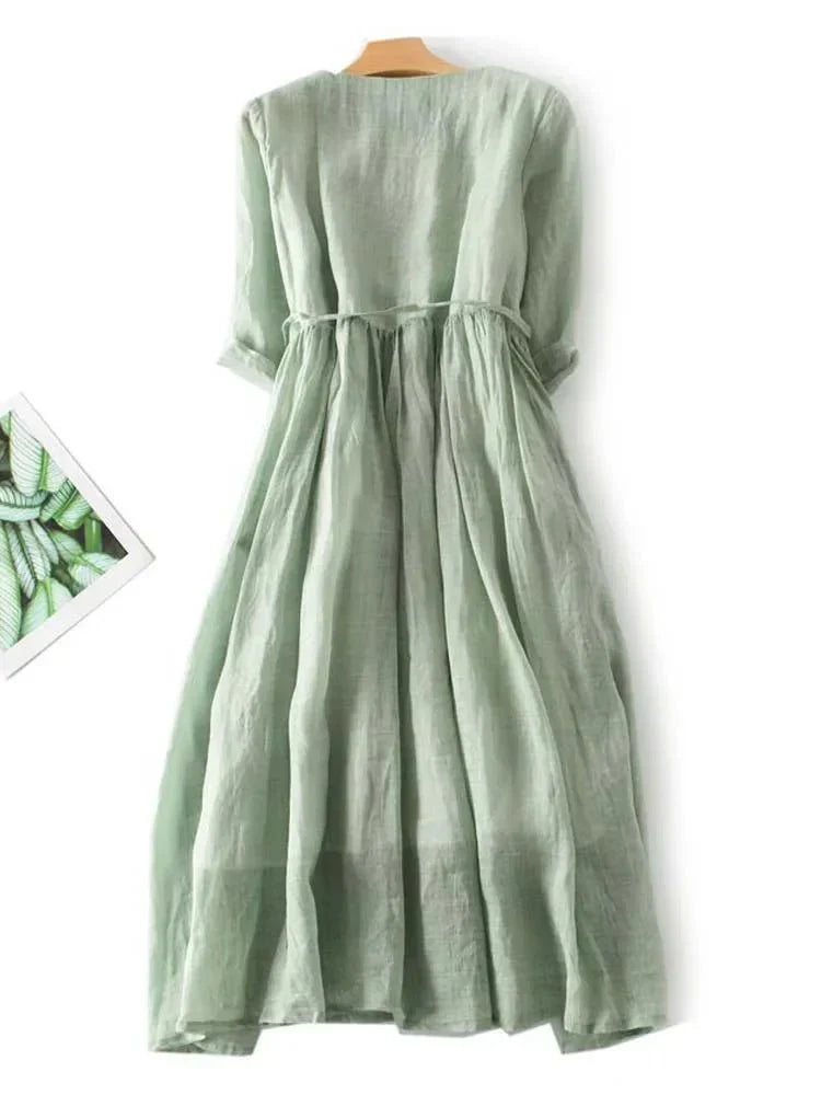 Zoe | Azure Dress