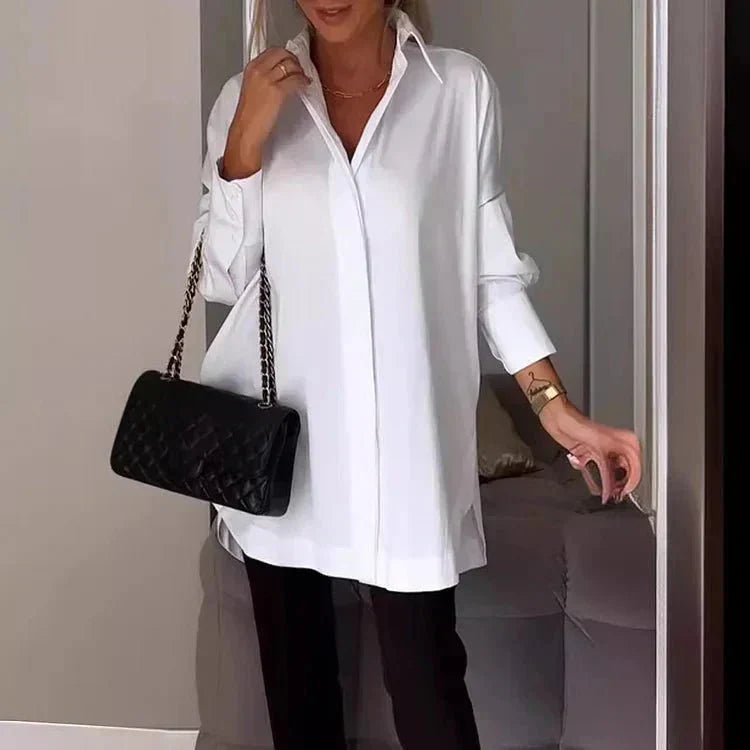 Carlita | Oversized Button-Up Shirt