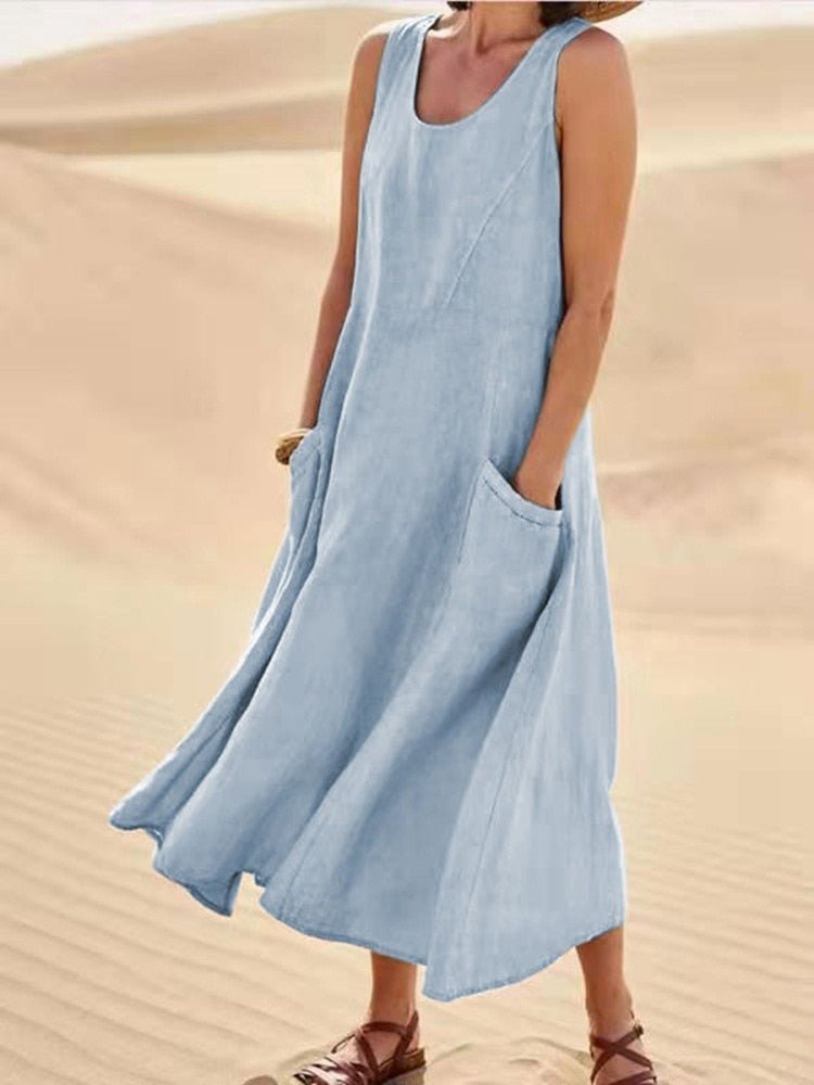 Clarisse | Breezy Midi Dress