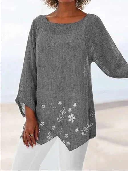 Luisa | Floral Plus Size Blouse