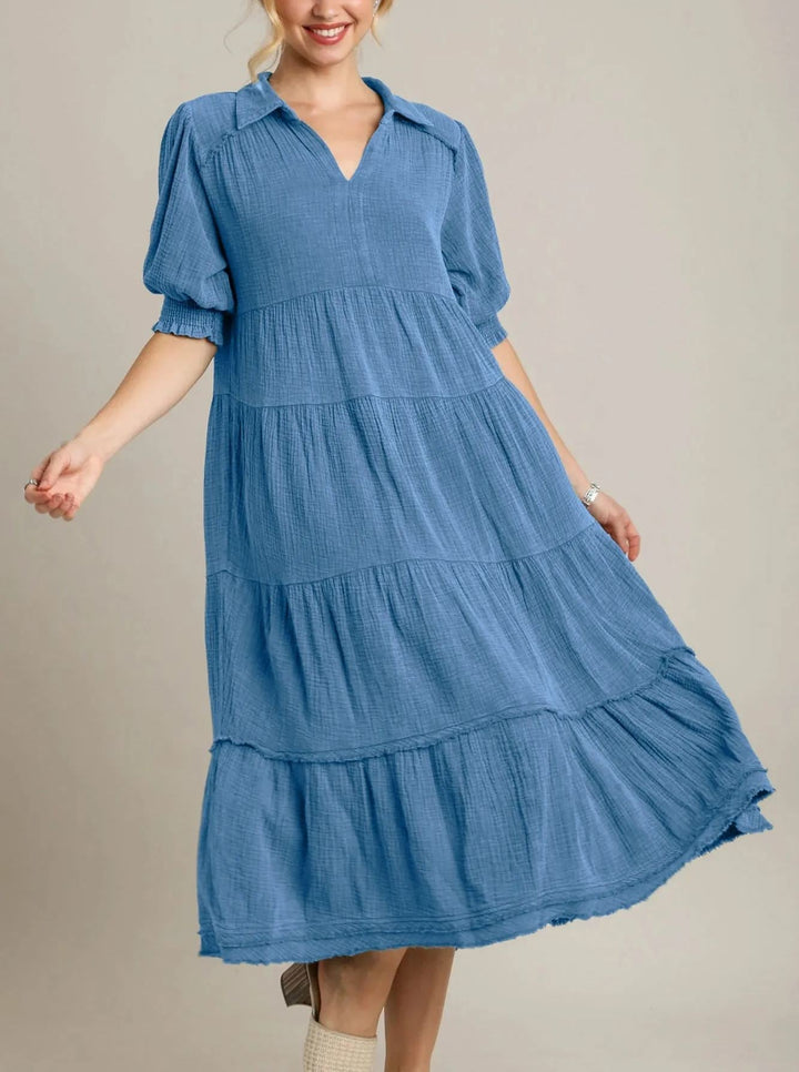 Siamara | Tiered Maxi Dress